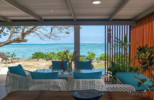 Moorea-Maiao Villa | Fare Nalu - 2BR Beach Bungalow