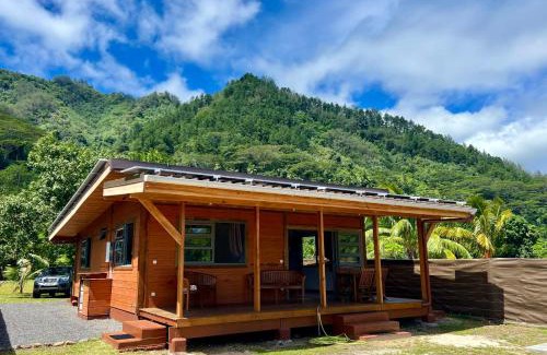 Moorea-Maiao Chalet De Esquí | Fare Tau Otaha - Comfy cabin w Private Beach Access