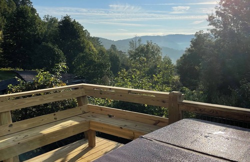 Hot Springs Cabina | Farm Stay at Brooks Cabin, pet friendly!
