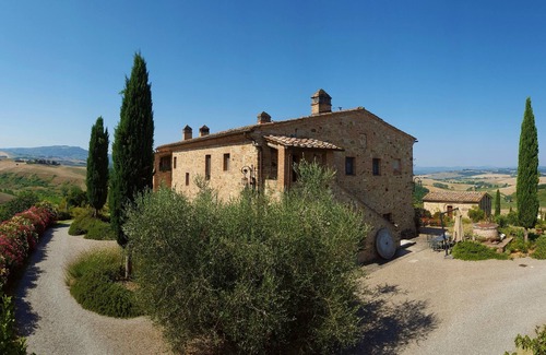 Siena Historical Center Apartamento | GRANJA PODERE CUNINA 25 KM SIENA SUR EN FRENTE MONTALCINO TOMANDO CLAS DE COCINA