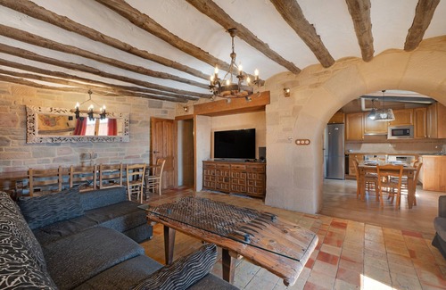 Santa Eulalia la Mayor Otro | Casa rural 'Atalaya' con vistas a la montaña, piscina privada y Wi-Fi