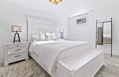 Kemble Casa | Farmhouse chic on Georgian Bluffs, where luxury meets comfort.