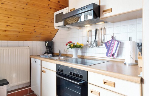Brodersdorf Otro | Granja 'Hof Voege Ferienwohnung 6' con jardín compartido y Wi-Fi