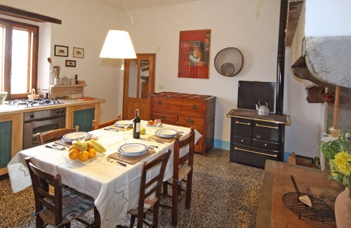 Anghiari Apartamento | Casa rural en la campiña toscana
