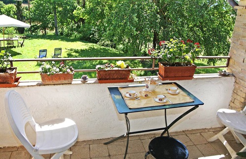 Anghiari Apartamento | Casa rural en la campiña toscana
