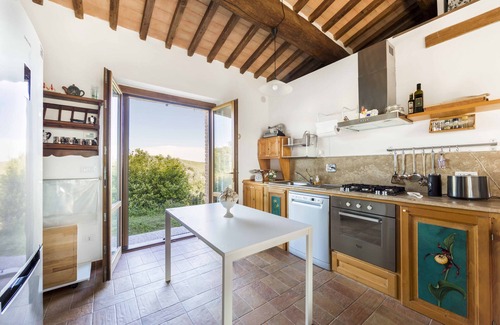 Semproniano Casa | Casa de piedra en la campiña toscana