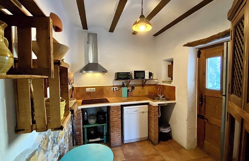 Taberno Cabaña | Casa rural Leontino WiFi alta velocidad free, calefacción, lavavajillas, piscina