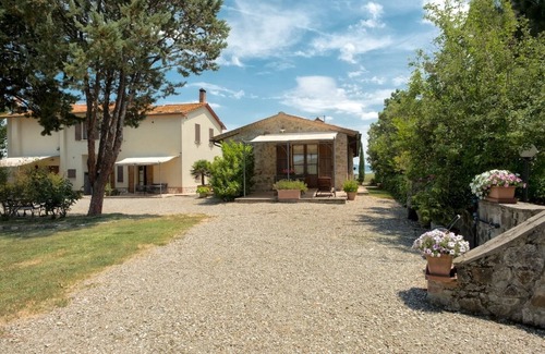 Gallina Apartamento | Casa rural con piscina en el corazón de Val d'Orcia - Apartamento 3 + 1