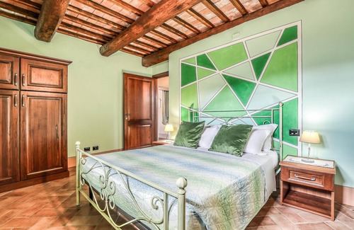 Radicofani Otro | Apartamento en una residencia con piscina, apartamento de escoba