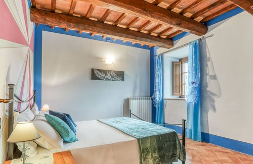 Castiglione d'Orcia Apartamento | Cortijo con piscina - apartamento la Spiga