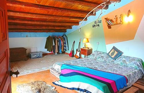 Vilanova d'Alcolea Casa | FARMSKY 2 Double or Triple Room at WILDSPIRIT Eco Farm