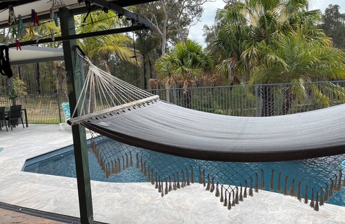 Batemans Bay Apartamento | Farmstay with inground pool and entertainment area