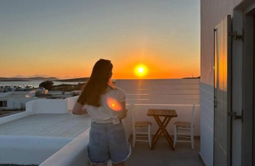 Antiparos Casa | Farous seaside sunset villa II