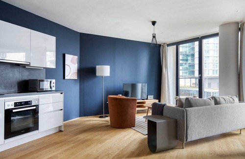 Favoriten Apartamento | Favoriten 1BR w/ Gym & Lounge, nr Hauptbahnhof by Blueground