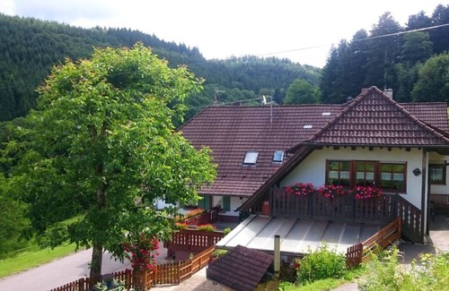 Zell am Harmersbach Apartamento | Fe.wo. a. d. Bauernhof Waldnähe Spielplatz Hundezw. gr. Swimmbad im Ort