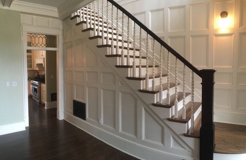 Sturgeon Bay Casa | Representado en la puerta del compartimiento del Condado de casas de lujo