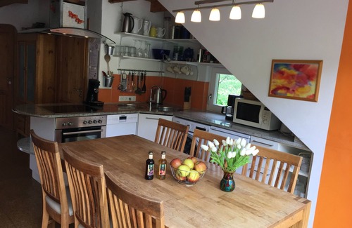 Kleines Wiesental Apartamento | Feel-good top-floor apartment with terrace, whirlpool, fireplace - Apartment B