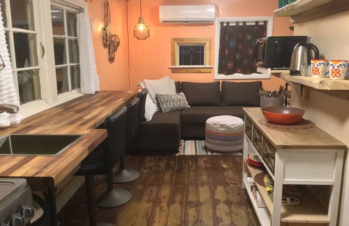 New Braunfels Cabaña | Feel local! A Football Field Stroll to Downtown & the River! Pets encouraged!