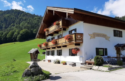 Ramsau bei Berchtesgaden Casa | Feldkasten Watzmannblick, 1-2 Personen, 47 qm, Wohnschlafzimmer, Terrasse, Bergblick, W-lan