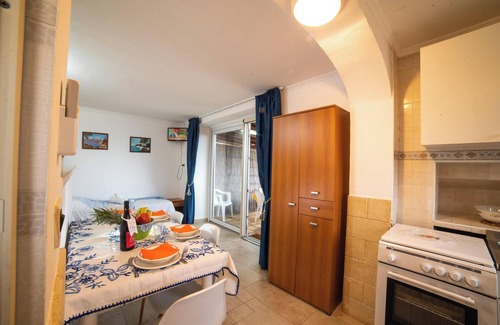 Marina di Felloniche Apartamento | Felloniche Studio Sea View, Castrignano del Capo, Italy