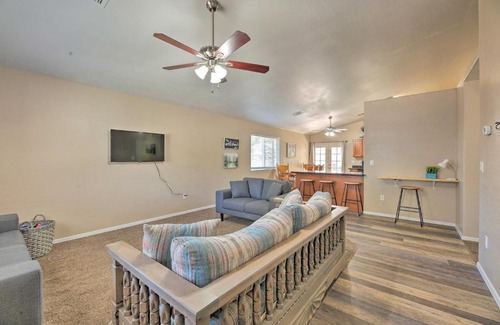 Torreon Casa | Fenced Yard, Fire Pit Quiet Show Low Home!