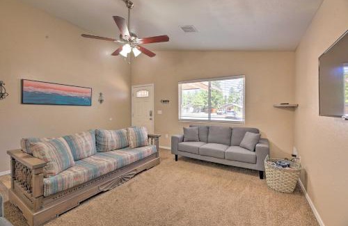 Torreon Casa | Fenced Yard, Fire Pit Quiet Show Low Home!