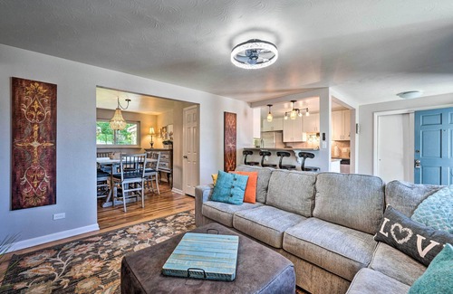 Lamar Heights Area Casa | Fenced Yard + Patio: Pet-Friendly Denver Home Base