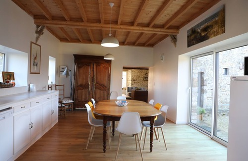 St-Georges-de-la-Riviere Casa | Ferme Traditionnel Normande à 1 km de la Plage