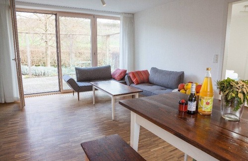 Boetzingen Apartamento | Apartamento Schambachhof, 50 metros cuadrados con terraza y 1 dormitorio para max. 2 adultos. + 2 niños