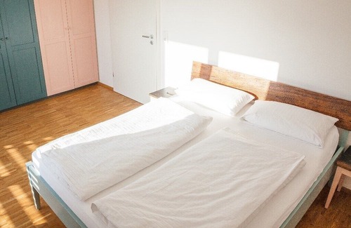 Boetzingen Apartamento | Apartamento Schambachhof, 50 metros cuadrados con terraza y 1 dormitorio para max. 2 adultos. + 2 niños