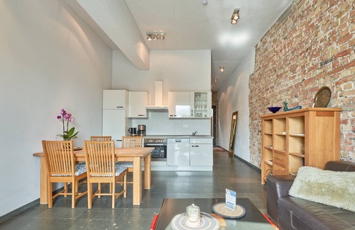 Wessendorf Apartamento | Ferienwohnung 48 qm, Wohnraum mit Offener Küche, Schlafzimmer, Du/wc, Terrasse