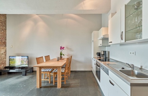 Wessendorf Apartamento | Ferienwohnung 48 qm, Wohnraum mit Offener Küche, Schlafzimmer, Du/wc, Terrasse
