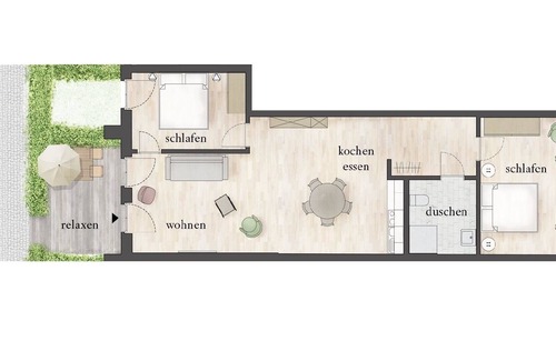 Wessendorf Apartamento | Ferienwohnung/app. für 4 Gäste mit 86m² in Brandenburg an der Havel