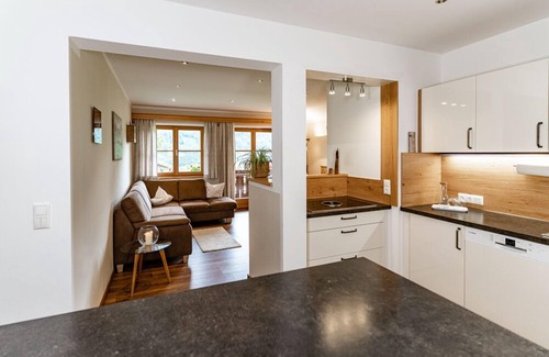Ramsau bei Berchtesgaden Apartamento | Apartamento nº 4, 1-2 personas, 40 m², ducha / WC, balcón orientado al sur, TV, W-LAN, 1 dormitorio, no fumador