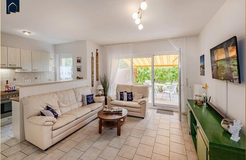 Koserow Apartamento | Ferienappartement mit Terrasse, Strandkorb, Wlan und Pkw-stellplatz