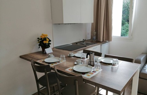 Jesolo Pineta Apartamento | Feriendorf Jesolo Apartment Trilo für 4 Personen