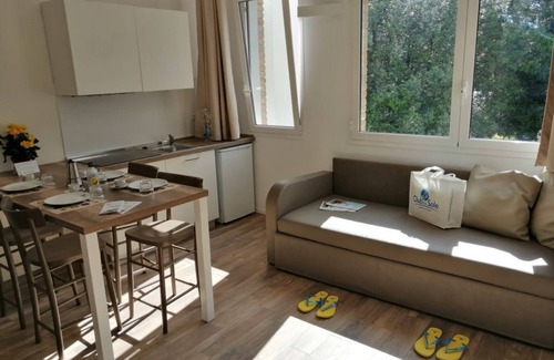 Jesolo Pineta Apartamento | Feriendorf Jesolo Apartment Trilo für 4 Personen