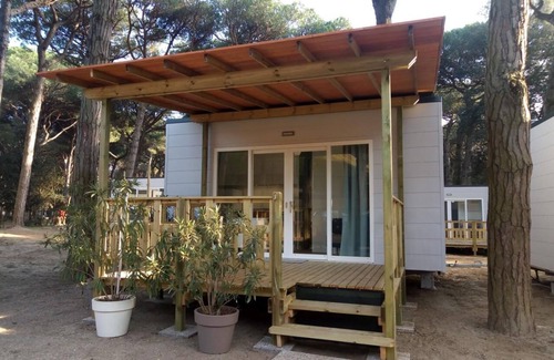 Lido di Spina Casa | Feriendorf Mare Pineta Mobilehome Viola für 3 Personen