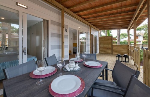 Lido degli Estensi Casa | Feriendorf Mare Pineta Ambra für 5 Personen