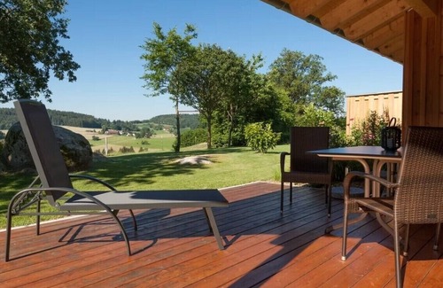 Brennberg Chalet De Esquí | Ferienhaus am Bauernhof in Sehr Ruhiger Lage mit Panoramablick
