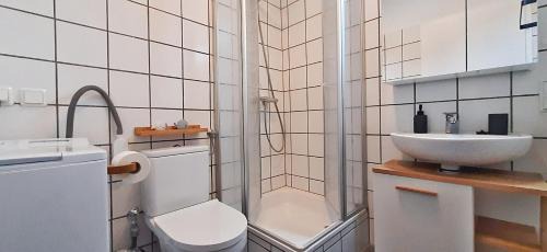 Niedershausen Casa | Ferienhaus am Knoten A10 Küche, Grill, Terrasse, Arbeitsbereich Workation ww-knoten Reiheneckhaus