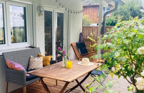 Molschow Apartamento | Ferienhaus am Wasser im Grünen