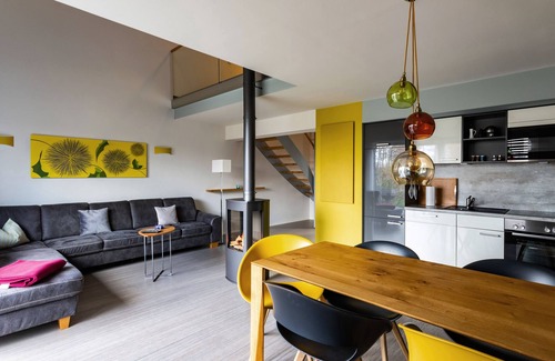 Burg Apartamento | Ferienhaus Classic, 2 Schlafr., Wohnr./küchenz., Du/wc - Kauperhof