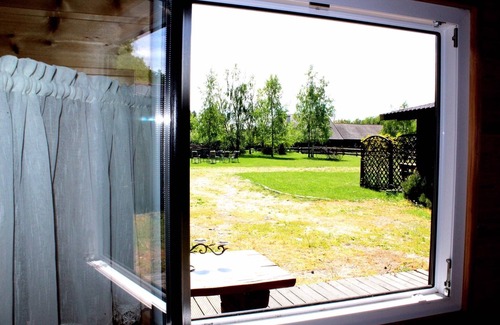 Goscino Cabina | Ferienhaus Direkt am Wald Reiten Angeln