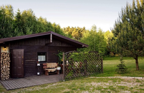 Goscino Cabina | Ferienhaus Direkt am Wald Reiten Angeln