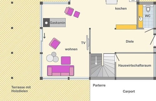 Bodstedt Casa | Ferienhaus für 4 Gäste mit 160m² in Bodstedt
