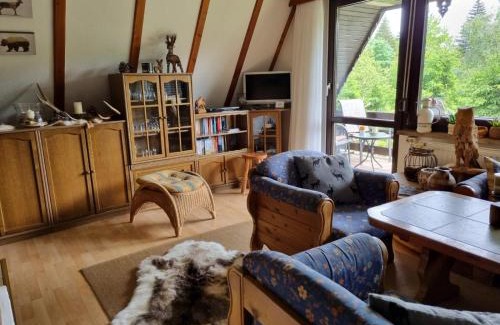Emsetal Apartamento | Ferienhaus Falknerei am Rennsteig