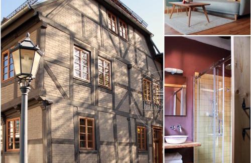 Quedlinburg Casa | Ferienhaus -Kaisereinsde - traditionelles Lehmbauhaus Parken gratis