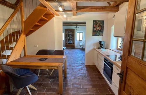 Welten Casa | Ferienhaus Kellerstöckl Dorrer - Ferienhaus, Dusche und Bad, WC
