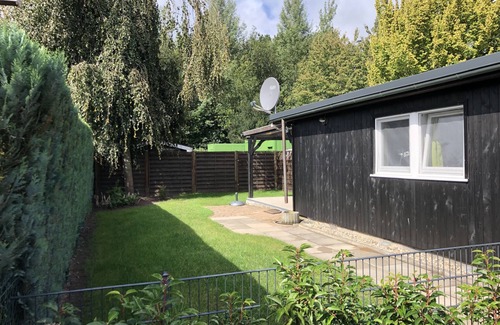 Haddorfer Seen Casa | Ferienhaus Mathilde, Ruhig Gelegen mit Terrasse und Großem Eingezäunten Garten